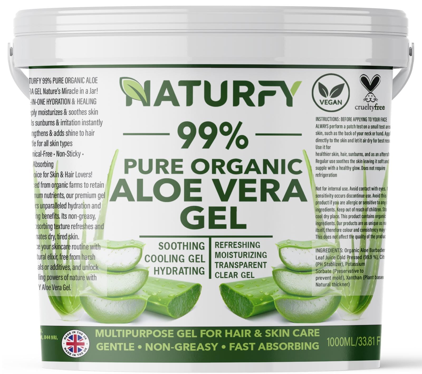 eclat skincare aloe vera gel